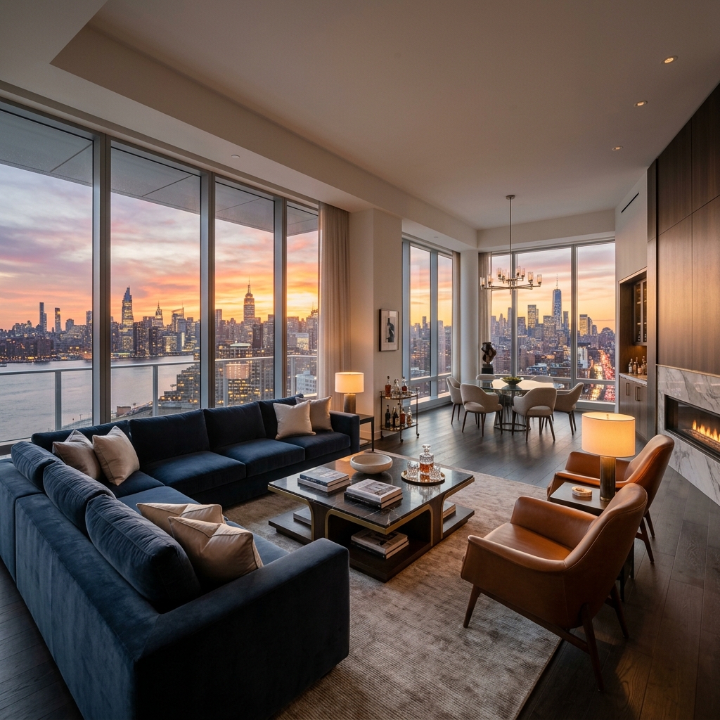 Skyline Penthouse - Galley Interio Modular Project